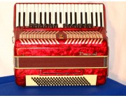Parrot 41 120 red accordion